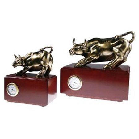 BLUE STONE DESIGNS Bluestone Designs Z149BM Wall Street Bull  Bronze  Medium Z149BM